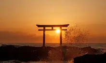 Torii du sanctuaire Oarai