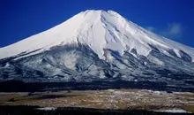 Mount Fuji in winter