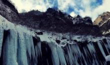Les cascades de glace de Unryu Keikoku
