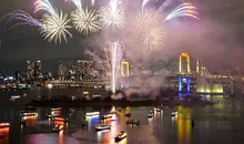 Odaiba sous les feux