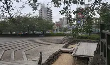 Vue du quartier depuis le parc Asukayama