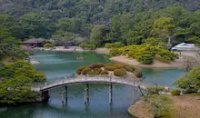 Le jardin Ritsurin à Takamatsu