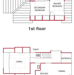 Taisho Aburaya Floor Map