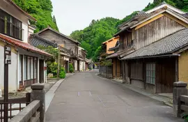 Das Bergbaudorf Iwami Ginzan, dessen Silberminen von der UNESCO klassifiziert sind