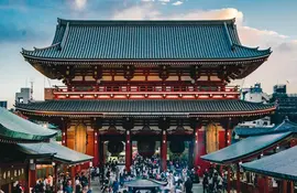 Senso-ji temple in Asakusa, Tokyo