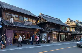 La ville de Kawagoe est bordée de bâtiments datant des époques Edo et Meiji. 