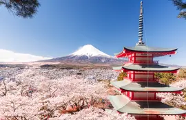 Chureito Pagoda, one of the best photo spots on Mount Fuji