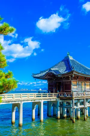 Otsu - Ukimido floating temple Otsu - Ukimido floating temple