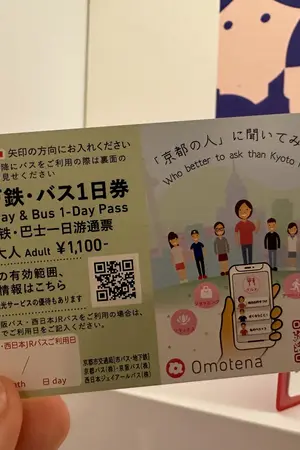 kyoto bus & subway 1 day pass japan experience