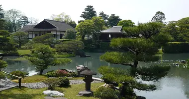 Grounds at Katsura Imperial Villa Kyoto