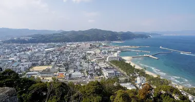 View looking over Sumoto from Sumoto Castle