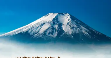Mont Fuji winter 