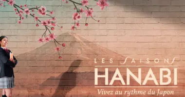 Affiche du festival cinématographique les saisons du hanabi