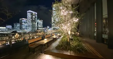Shin Marunouchi building terrace on 7F