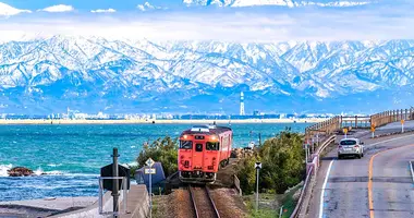 View from Amaharashi Michi-no-Eki