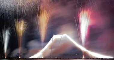 Feux d'artifice au Japon