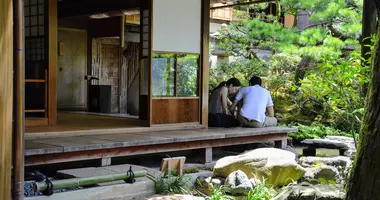 Temple grounds in Japan