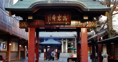 Il tempio buddista Koganji, della setta zen Soto nel quartiere di Sugamo a Tokyo, è particolarmente famoso per la sua statua di Togenuki Jizo.