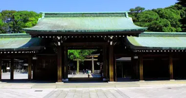 Le sanctuaire Meiji-jingu à Tokyo