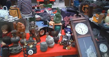 El mercado de las pulgas de Shitennoji.