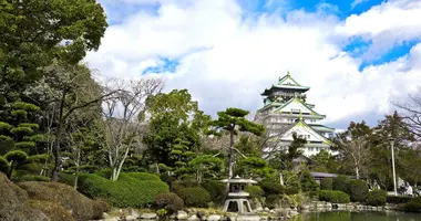 Parque del castillo de Osaka.