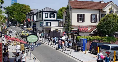 Le quartier de Kitano à Kobe se caractérise par ses nombreuses maisons de style occidental.