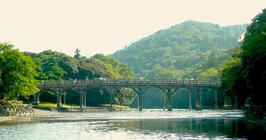Die Brücke Uji-Bashi