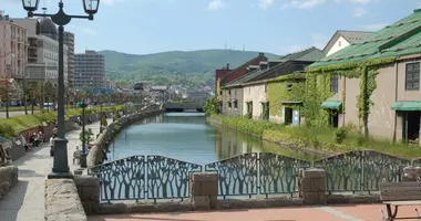 El canal de Otaru, punto de referencia de la ciudad.