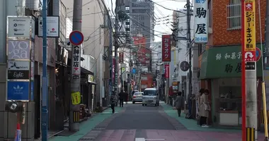 Calle del vecindario Daimyo en Fukuoka.