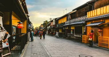 Hanamikoji, le coeur du quartier de Gion