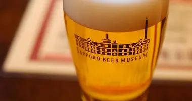 Un verre de bière provenant du Sapporo Beer Museum