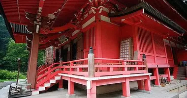 Le sanctuaire Sanji gôsaiden sur le mont Haguro, Yamagata