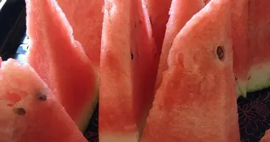Suika, watermelon, refreshing summer dish