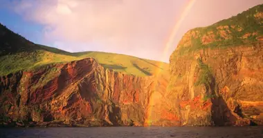 Les falaises de Chibuseki, sur les îles Oki