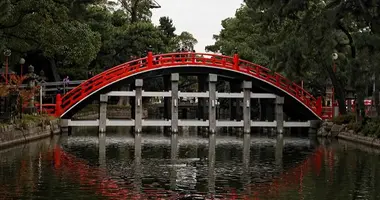 Pont du sanctuaire Sumiyoshi Taisha