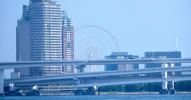 Vue de Odaiba depuis l'une des croisières ''Tokyo Cruise''