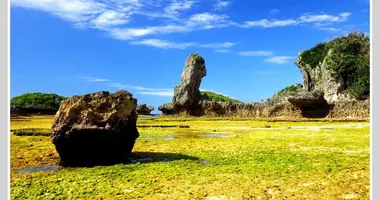 Scène de carte postale au cap Maeda