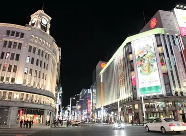 Ginza, Tokyo's chic and sleek district