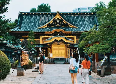 Lovely Toshogu shrine in Ueno park, Tokyo