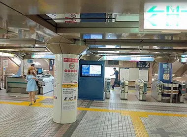 Asakusa Station, Ginza Line, Tokyo Subway Asakusa Station, Ginza Line, Tokyo Subway