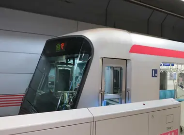 All stations on the Tsukuba Express Line have safety barriers on the platforms