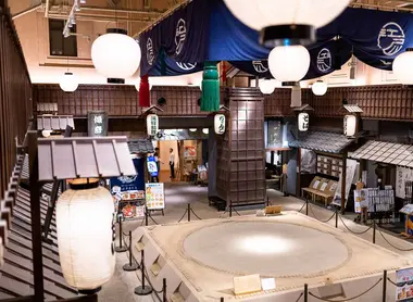 Ryogoku Edo Noren, in the northern part of Ryogoku Station, Tokyo