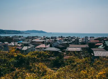 Ocean view in Kamakura Ocean view in Kamakura