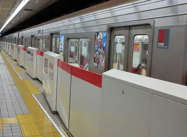 Sakura-dori Line train Nagoya