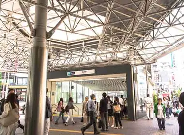 Entrance to Ebisu Station