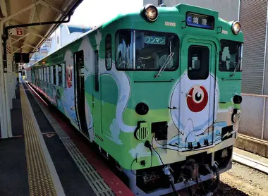 Platform 0 at Yonago Station