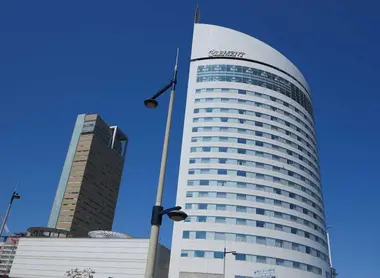 Takamatsu Station, Clement Hotel & Symbol Tower Takamatsu Station, Clement Hotel & Symbol Tower