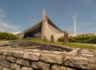 Yoyogi National Stadium, near Yoyogi-Koen Station, Chiyoda Line