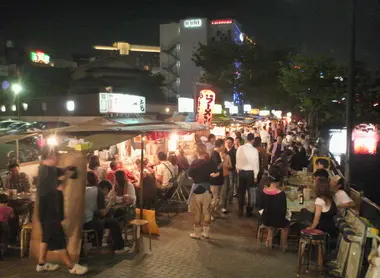 Yatai Stalls in Hakata, Fukuoka