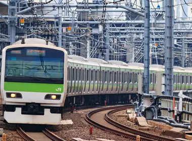 JR Yamanote Line Train JR Yamanote Line Train